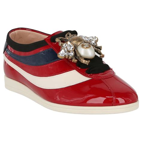 gucci sneaker damen preis|gucci patent leather sneakers.